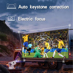 Proiettore portatile WiFi 720P Android 11 con altoparlante