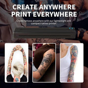 A41 203DPI Stampante per tatuaggi portatile Stampante termica Bluetooth HD per ufficio e studio, A41