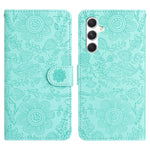 Custodia per telefono in pelle con motivo floreale in rilievo, For Samsung Galaxy A55, For Samsung Galaxy A35, For Samsung Galaxy A15, For Samsung Galaxy A05s