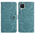 Custodia per telefono in pelle con motivo floreale in rilievo, For Samsung Galaxy A22 5G, For Samsung Galaxy A72, For Samsung Galaxy A53, For Samsung Galaxy A12