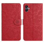 Custodia per telefono in pelle con motivo floreale in rilievo, For Samsung Galaxy A36 5G, For Samsung Galaxy A16 5G, For Samsung Galaxy A06 4G, For Samsung Galaxy A25