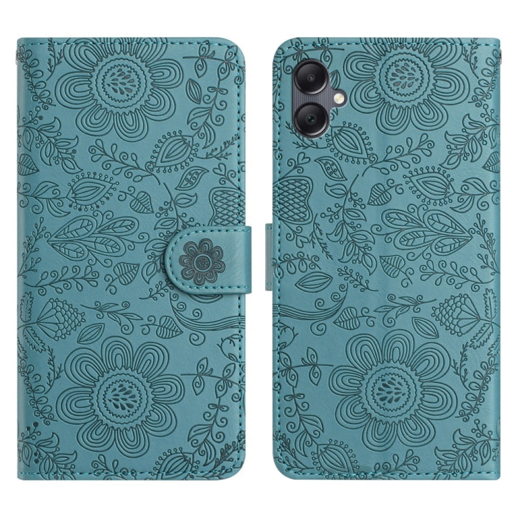 Custodia per telefono in pelle con motivo floreale in rilievo, For Samsung Galaxy A36 5G, For Samsung Galaxy A16 5G, For Samsung Galaxy A06 4G, For Samsung Galaxy A25