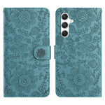Custodia per telefono in pelle con motivo floreale in rilievo, For Samsung Galaxy A36 5G, For Samsung Galaxy A16 5G, For Samsung Galaxy A06 4G, For Samsung Galaxy A25