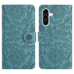 Custodia per telefono in pelle con motivo floreale in rilievo, For Samsung Galaxy A36 5G, For Samsung Galaxy A16 5G, For Samsung Galaxy A06 4G, For Samsung Galaxy A25
