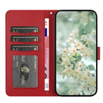 Custodia per telefono in pelle con motivo floreale in rilievo, For Samsung Galaxy A57 5G, For Samsung Galaxy A37 5G, For Galaxy A27 5G, For Samsung Galaxy A56 5G