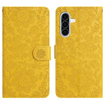Custodia per telefono in pelle con motivo floreale in rilievo, For Samsung Galaxy A57 5G, For Samsung Galaxy A37 5G, For Galaxy A27 5G, For Samsung Galaxy A56 5G