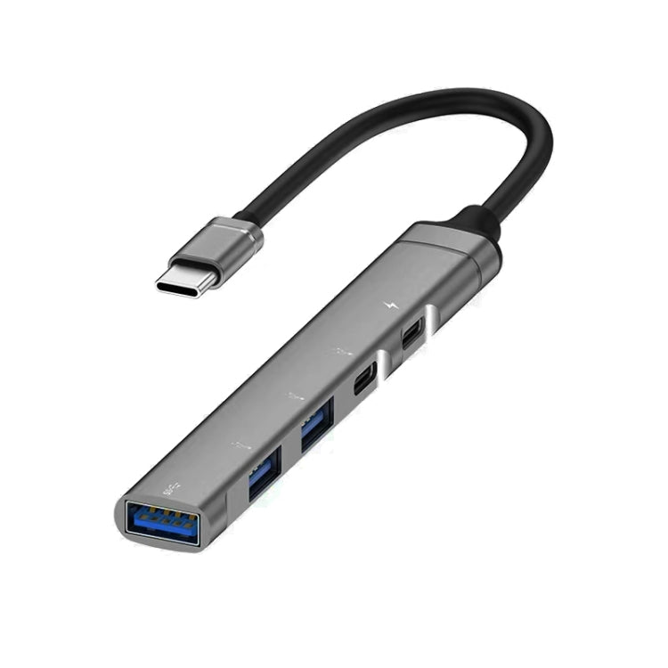 Stazione di docking HUB multifunzione 2 Type-C, 3 USB, 2 Type-C, 3 USB