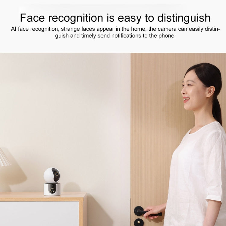 Originale Xiaomi Smart Camera C500 Dual Lens Edition 4MP Supporto rilevamento AI, spina USA, C500