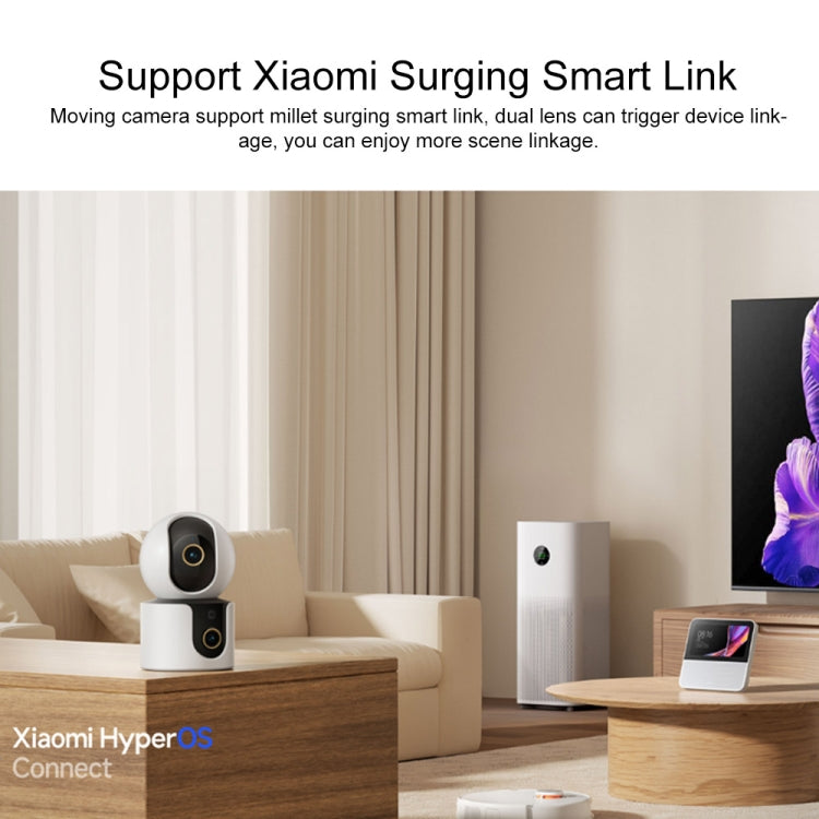 Originale Xiaomi Smart Camera C500 Dual Lens Edition 4MP Supporto rilevamento AI, spina USA, C500