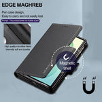Custodia per telefono in PU con trama fine smerigliata LC.IMEEKE L1 Series con slot per penna, penna non inclusa, For Galaxy Z Fold8 5G, For Galaxy Z Fold8 Ultra 5G, For Samsung Galaxy Z Fold7 5G, For Samsung Galaxy Z Fold6