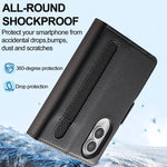 Custodia per telefono in PU con trama fine smerigliata LC.IMEEKE L1 Series con slot per penna, penna non inclusa, For Galaxy Z Fold8 5G, For Galaxy Z Fold8 Ultra 5G, For Samsung Galaxy Z Fold7 5G, For Samsung Galaxy Z Fold6