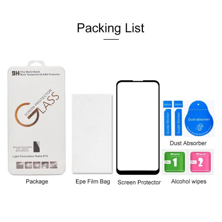 Pellicola in vetro temperato a schermo intero con colla completa, For Motorola Moto G Fast (1 PC), For OPPO Realme C15 (1 PC), For OPPO Realme 6 (1 PC), For OPPO Realme 6 Pro (1 PC), For OPPO Realme 6i (1 PC), For OPPO Realme 6S (1 PC)                 ...