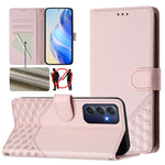 Custodia per telefono in pelle con stampa a nido d'ape e protezione RFID, For Samsung Galaxy M15 5G / F15 5G, For Samsung Galaxy M34 5G / F34 5G, For Samsung Galaxy M35 5G, For Samsung Galaxy M54 5G / F54 5G