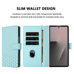 Custodia per telefono in pelle con stampa a nido d'ape e protezione RFID, For Samsung Galaxy Z Fold7 5G, For Samsung Galaxy Z Fold5
