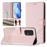 Custodia per telefono in pelle con stampa a nido d'ape e protezione RFID, For Samsung Galaxy A53 5G, For Samsung Galaxy A73 5G, For Samsung Galaxy A03 Core, For Samsung Galaxy A33 5G