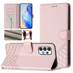 Custodia per telefono in pelle con stampa a nido d'ape e protezione RFID, For Samsung Galaxy A02 / M02, For Samsung Galaxy A72, For Samsung Galaxy A02s 164mm, For Samsung Galaxy A02s 166mm