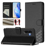 Custodia per telefono in pelle con stampa a nido d'ape e protezione RFID, For Samsung Galaxy A56 5G, For Samsung Galaxy A26, For Samsung Galaxy A36, For Samsung Galaxy A16