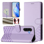 Custodia per telefono in pelle con stampa a nido d'ape e protezione RFID, For Samsung Galaxy A56 5G, For Samsung Galaxy A26, For Samsung Galaxy A36, For Samsung Galaxy A16