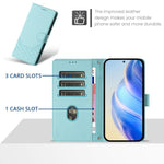 Custodia per telefono in pelle con stampa a nido d'ape e protezione RFID, For Galaxy A27 5G, For Samsung Galaxy A17 4G, For Samsung Galaxy A07 4G, For Samsung Galaxy A06 5G / 4G
