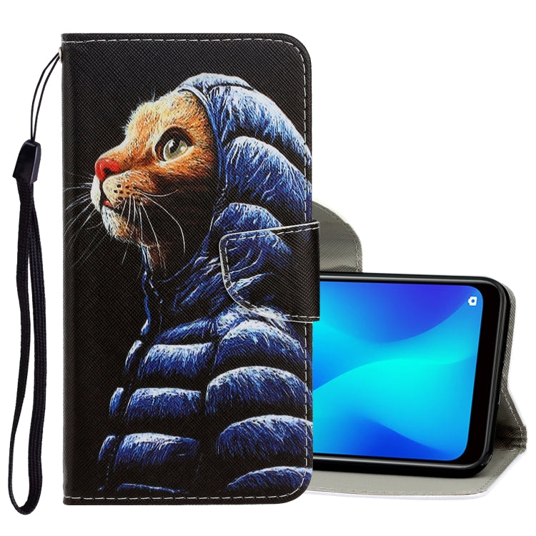 Custodia in pelle PU a vibrazione orizzontale con disegno colorato 3D con supporto, slot per schede e portafoglio, For OPPO Realme 5 / 5i / 6i