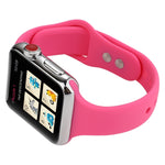 Cinturino da polso sostitutivo con doppia fibbia in silicone sottile, For Apple Watch 5 & 4 44mm / 3 & 2 & 1 42mm