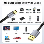 Per ricevitore GPS Garmin versione USB2.0 ad alta velocità, cavo mini a 5 pin, 0.3m, 1.8m, 3m, 5m, 10m
