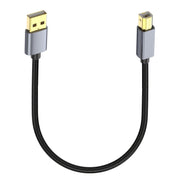 Cavo di estensione per trasmissione dati stampante USB 2.0 A maschio a B maschio con porta quadrata, 0.3m, 1.8m, 3m, 5m, 10m