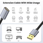 Cavo di estensione dati di ricarica USB2.0 A maschio-A femmina, 0.3m, 1.8m, 3m, 5m, 10m
