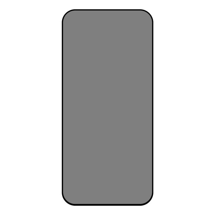 Pellicola in vetro temperato anti-spia con schermo serigrafico a copertura totale, For iPhone 17 Pro Max, For iPhone 17 Pro, For iPhone 17, For iPhone Air, For iPhone 16 Pro Max, For iPhone 16 Pro, For iPhone 16 Plus, For iPhone 16