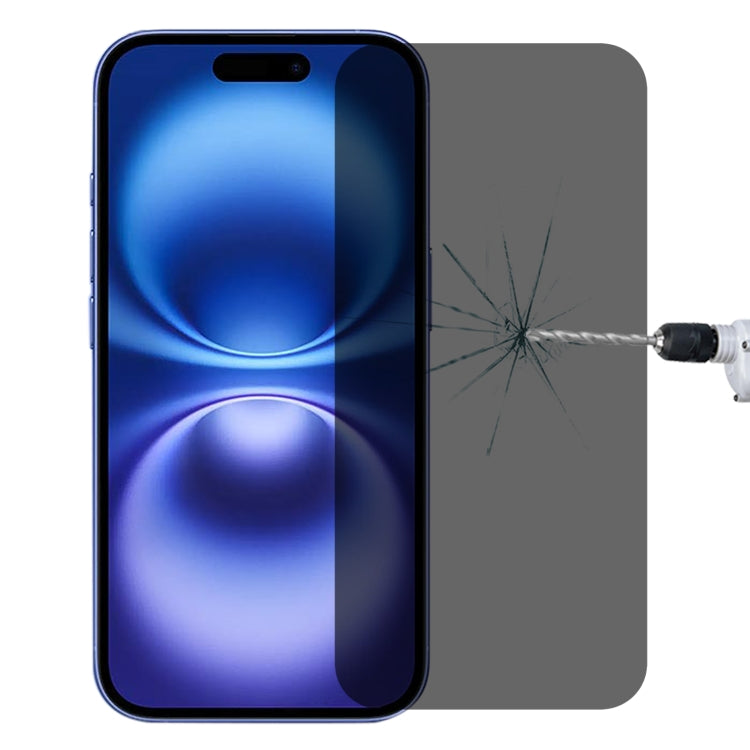 Pellicola in vetro temperato anti-spia a copertura totale ad alta trasparenza, For iPhone 17 Pro Max, For iPhone 17 Pro, For iPhone 17, For iPhone Air, For iPhone 16 Pro Max, For iPhone 16 Pro, For iPhone 16 Plus, For iPhone 16