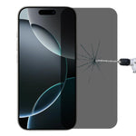 Pellicola in vetro temperato anti-spia a copertura totale ad alta trasparenza, For iPhone 17 Pro Max, For iPhone 17 Pro, For iPhone 17, For iPhone Air, For iPhone 16 Pro Max, For iPhone 16 Pro, For iPhone 16 Plus, For iPhone 16