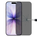 Pellicola in vetro temperato anti-spia a copertura totale ad alta trasparenza, For iPhone 17 Pro Max, For iPhone 17 Pro, For iPhone 17, For iPhone Air, For iPhone 16 Pro Max, For iPhone 16 Pro, For iPhone 16 Plus, For iPhone 16