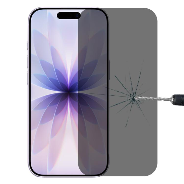 Pellicola in vetro temperato anti-spia a copertura totale ad alta trasparenza, For iPhone 17 Pro Max, For iPhone 17 Pro, For iPhone 17, For iPhone Air, For iPhone 16 Pro Max, For iPhone 16 Pro, For iPhone 16 Plus, For iPhone 16