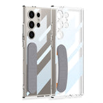 Custodia per telefono con cinturino in silicone spaziale integrato GKK, penna non inclusa, For Samsung Galaxy S26 Ultra 5G, For Samsung Galaxy S25 Ultra 5G, For Samsung Galaxy S24 FE 5G, For Samsung Galaxy S24 Ultra 5G