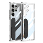 Custodia per telefono con cinturino in silicone spaziale integrato GKK, penna non inclusa, For Samsung Galaxy S26 Ultra 5G, For Samsung Galaxy S25 Ultra 5G, For Samsung Galaxy S24 FE 5G, For Samsung Galaxy S24 Ultra 5G