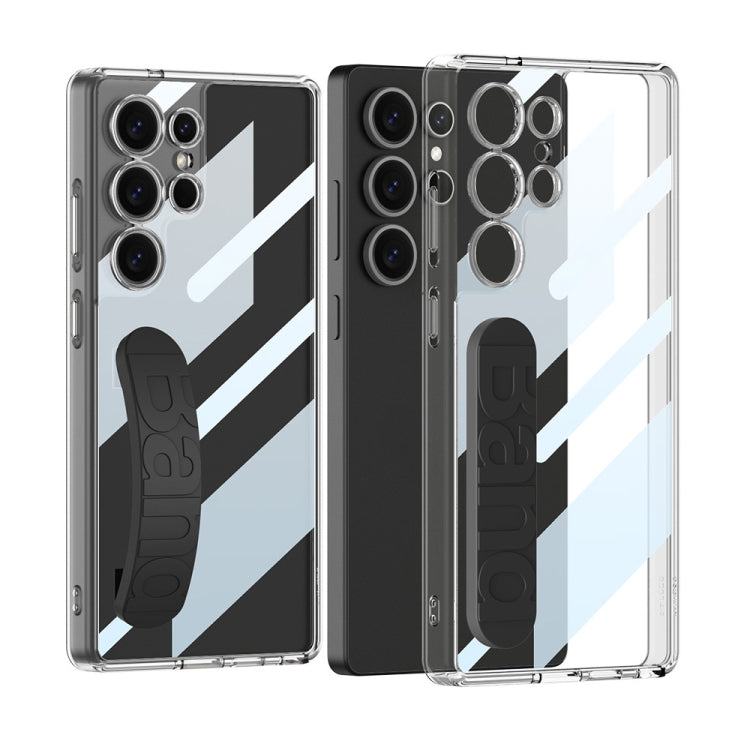 Custodia per telefono con cinturino in silicone spaziale integrato GKK, penna non inclusa, For Samsung Galaxy S26 Ultra 5G, For Samsung Galaxy S25 Ultra 5G, For Samsung Galaxy S24 FE 5G, For Samsung Galaxy S24 Ultra 5G