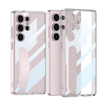 Custodia per telefono con cinturino in silicone spaziale integrato GKK, penna non inclusa, For Samsung Galaxy S26 Ultra 5G, For Samsung Galaxy S25 Ultra 5G, For Samsung Galaxy S24 FE 5G, For Samsung Galaxy S24 Ultra 5G