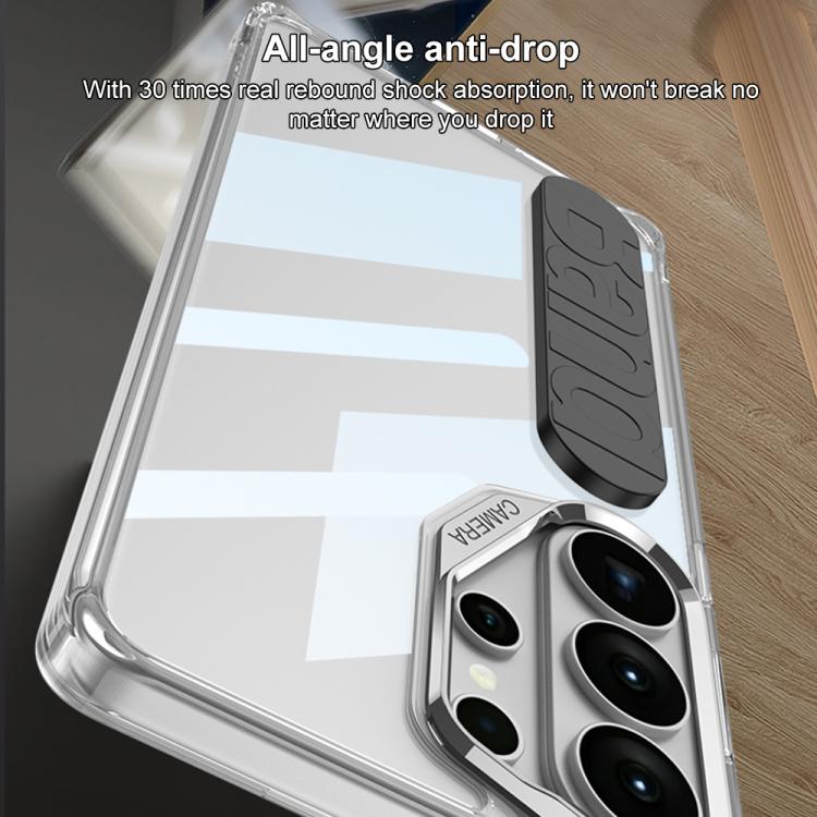 Custodia per telefono con cinturino in silicone spaziale integrato GKK, penna non inclusa, For Samsung Galaxy S26 Ultra 5G, For Samsung Galaxy S25 Ultra 5G, For Samsung Galaxy S24 FE 5G, For Samsung Galaxy S24 Ultra 5G