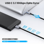 Cavo adattatore USB-C a Micro B 3.1 10 Gbps 0,5-3m