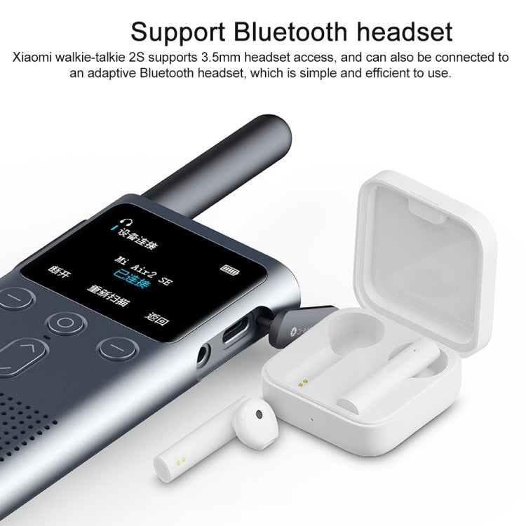 Walkie Talkie Xiaomi 2S con display a colori 1,77"