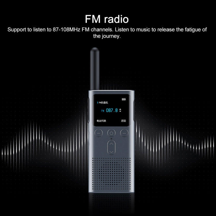 Walkie Talkie Xiaomi 2S con display a colori 1,77"