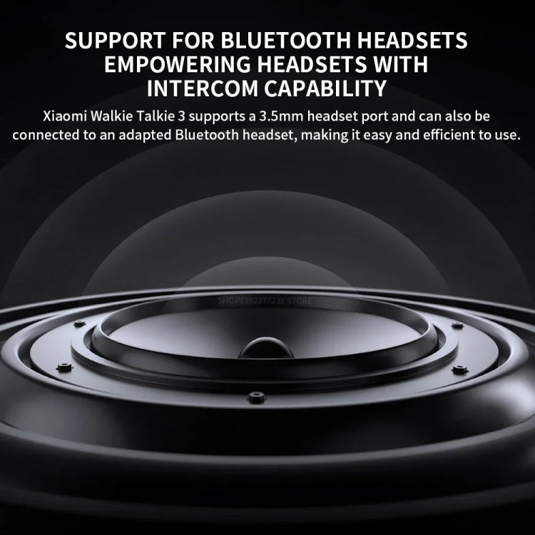 Xiaomi Walkie Talkie 3 impermeabile IP65 Dual Band