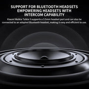 Xiaomi IP65 impermeabile UV Dual Band Walkie Talkie 3, Xiaomi Walkie Talkie 3