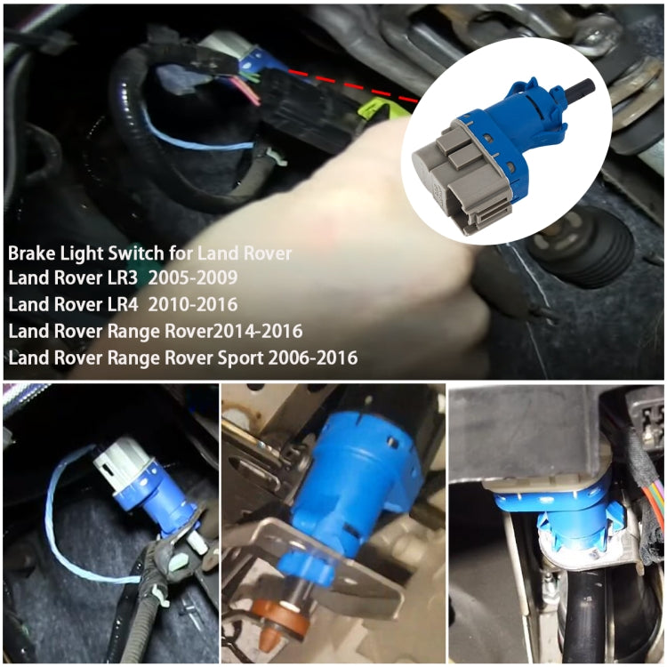 Interruttore luce freno auto XKB500110 per Land Rover Range Rover, For Land Rover Range Rover