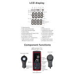 Misuratore di luce digitale BENERECH GT1050