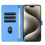 Custodia per telefono in pelle goffrata con elefante dei cartoni animati, For iPhone 15 Pro Max, For iPhone 15 Pro, For iPhone 15 Plus, For iPhone 15