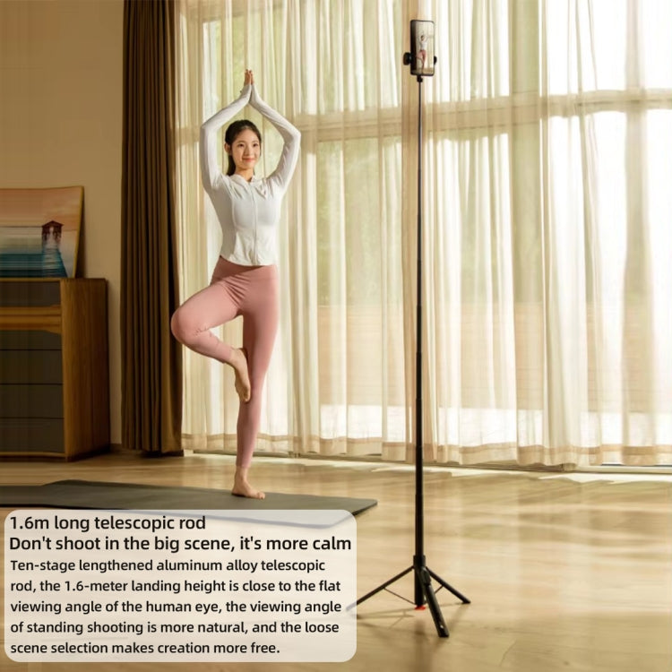 Xiaomi XMBJZPG01YM Zoom Supporto da pavimento Bluetooth Selfie Stick