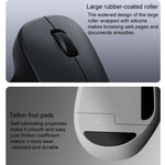 Xiaomi XMWXSB04YM Mouse portatile wireless 2.4GHz Comfort Edition, XMWXSB04YM