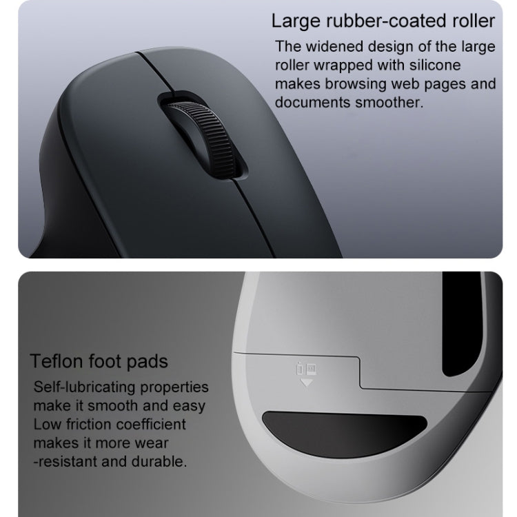 Xiaomi XMWXSB04YM Mouse portatile wireless 2.4GHz Comfort Edition, XMWXSB04YM