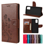 Custodia portafoglio in pelle flip per Samsung Galaxy Note20